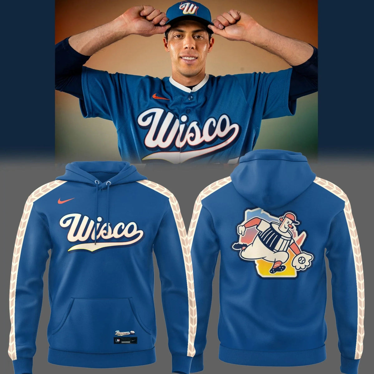 Milwaukee Brewers City Connect Thats The Wisco Way Hoodie Gifts For Brew Crew