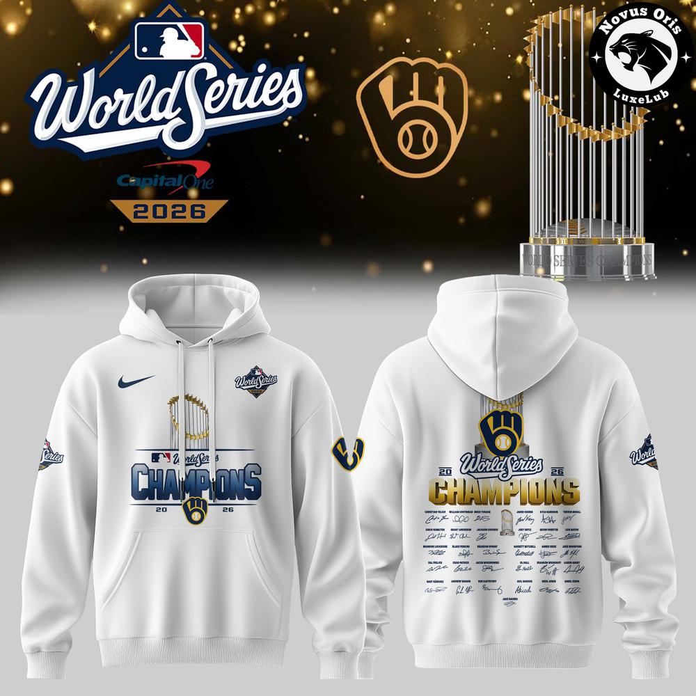 Limited Edition Milwaukee Brewers 2026 World Series Champions Hoodie | SO54