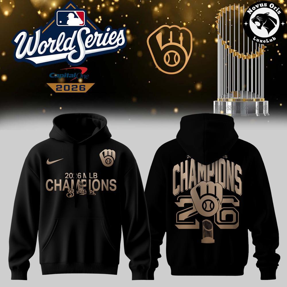 Limited Edition Milwaukee Brewers 2026 World Series Champions T-shirt, Hoodie | RG41