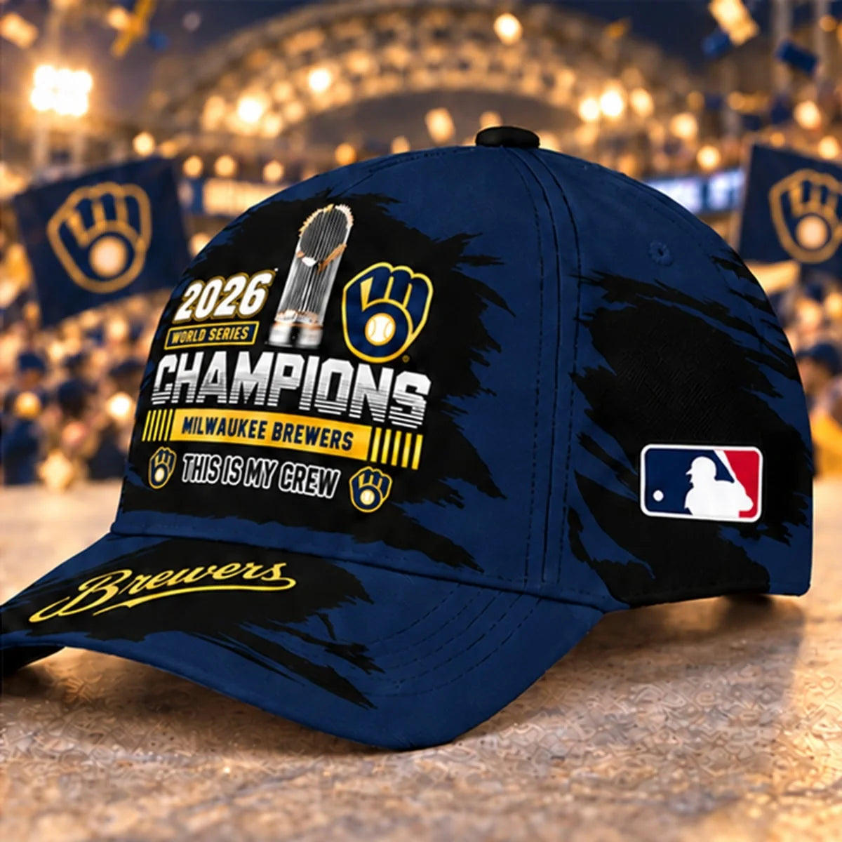 Milwaukee Brewers World Series Champions Bomber Jacket