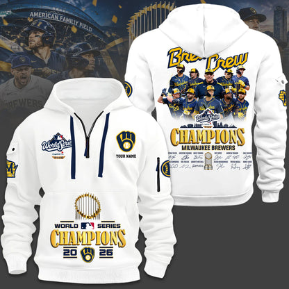 Milwaukee Brewers World Series Champions 2026 Limited Edition NewHoodie | KK45