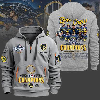 Milwaukee Brewers World Series Champions 2026 Limited Edition NewHoodie | KK45