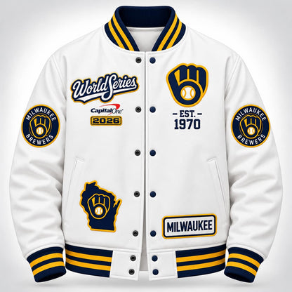 2026 Milwaukee Brewers World Series Jacket Baseball