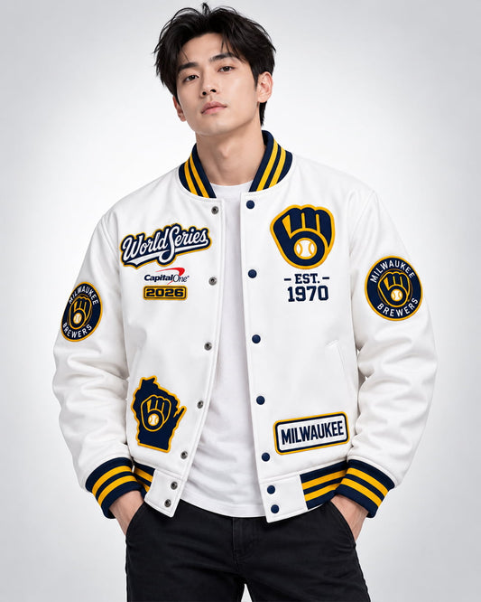 2026 Milwaukee Brewers World Series Jacket Baseball