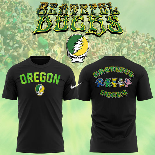 Special Edition Grateful Ducks Tshirt Oregon Ducks Football Limited Edition T-shirt