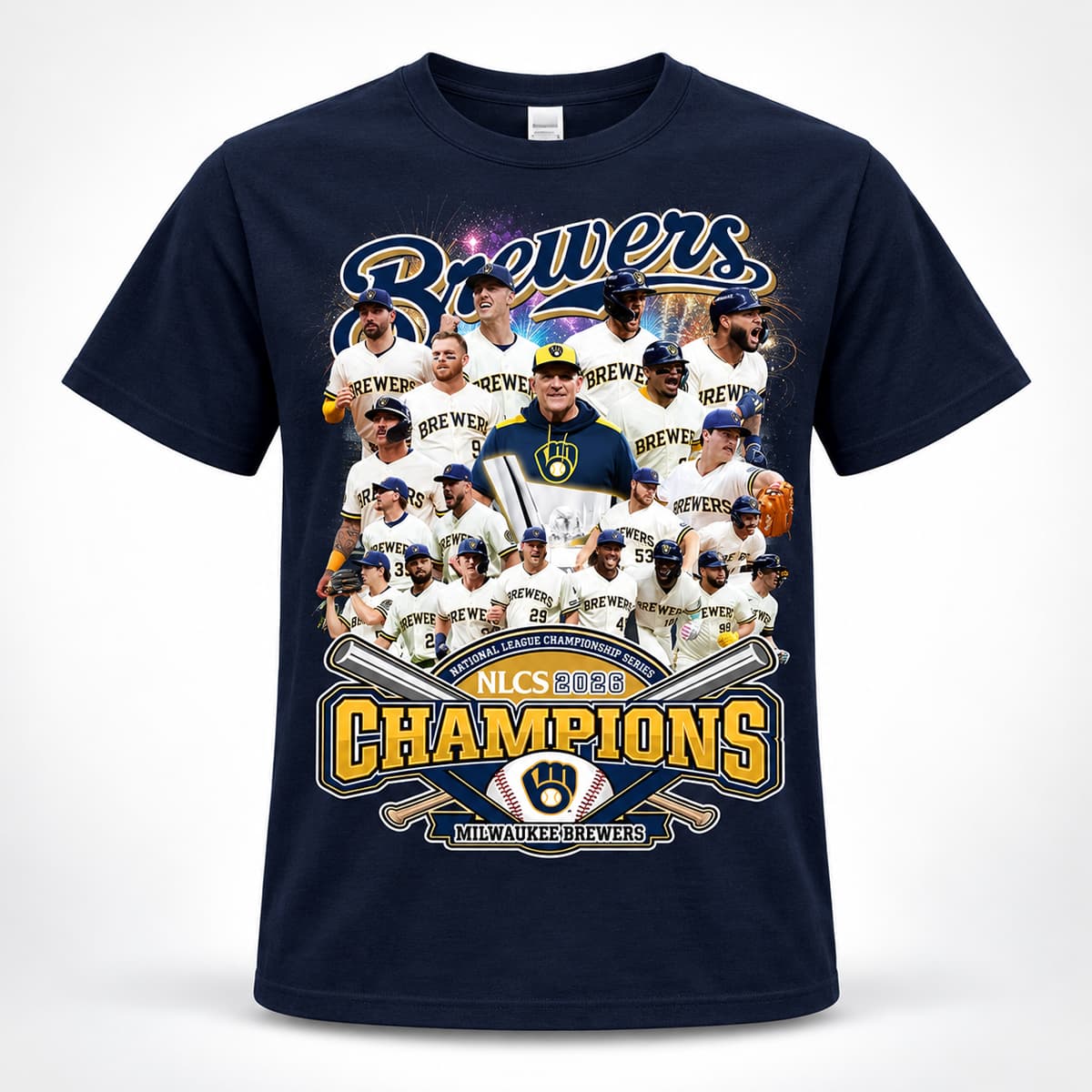Milwaukee Brewers Baseball 2026 National League Champions Shirt