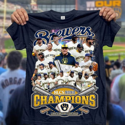 Milwaukee Brewers Baseball 2026 National League Champions Shirt