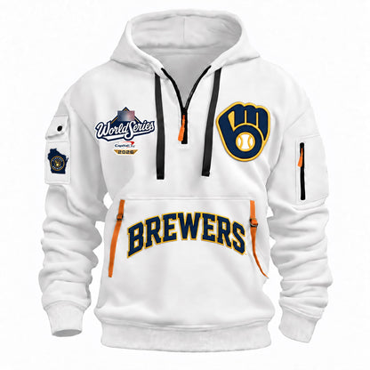 Milwaukee Brewers World Series 2026 Half New Hoodie