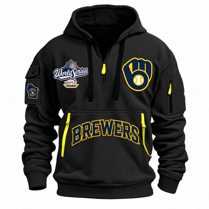 Milwaukee Brewers World Series 2026 Half New Hoodie