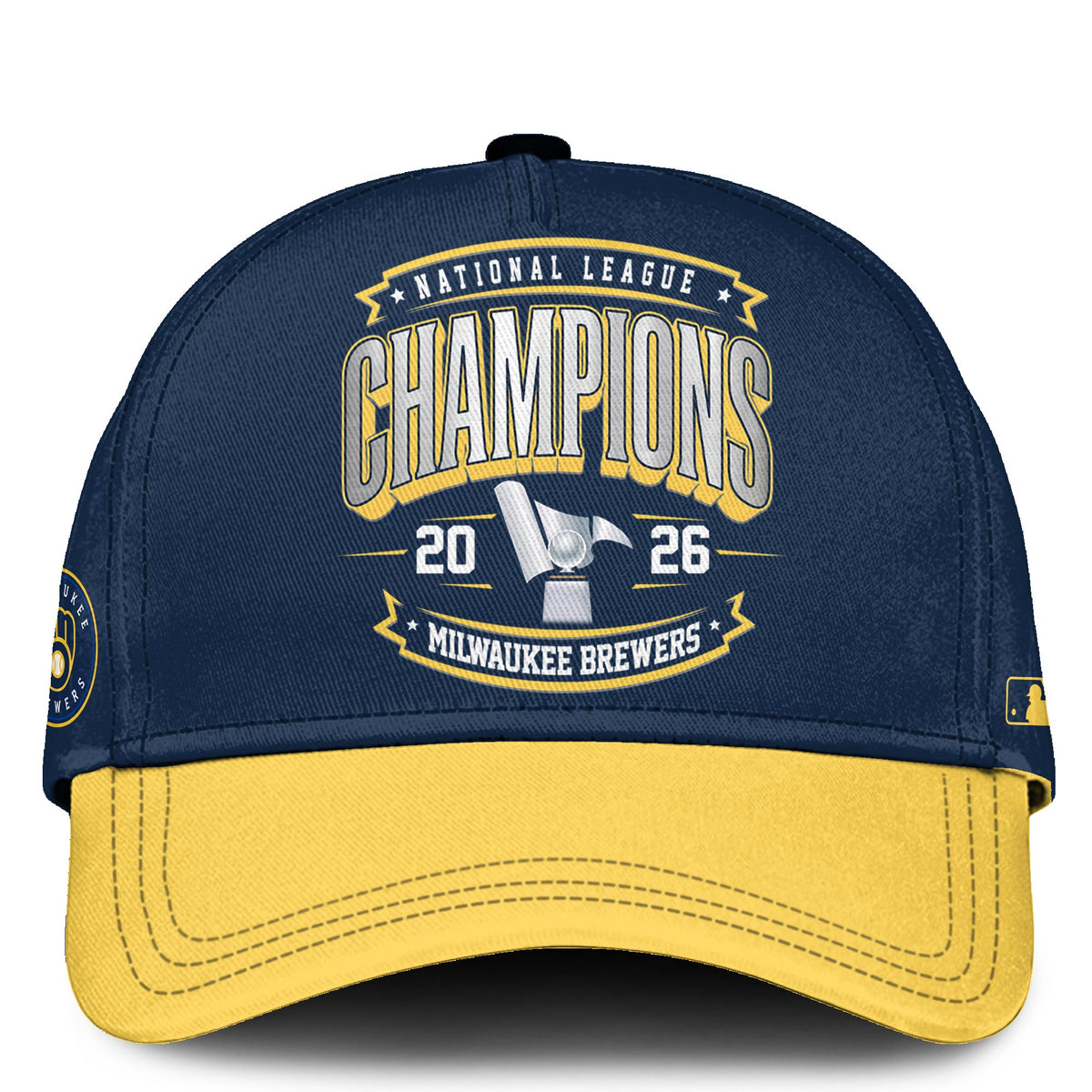 Milwaukee Brewers 2026 National League Champions Jersey Limited Edition 01