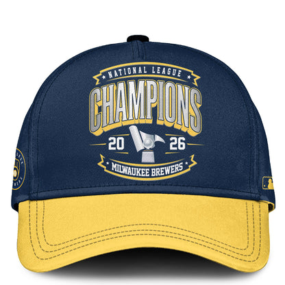 Milwaukee Brewers 2026 National League Champions Jersey Limited Edition 01