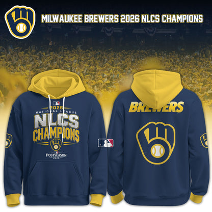 Milwaukee Brewers 2026 National League Champions Hoodie Limited Edition 03