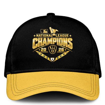 Milwaukee Brewers 2026 National League Champions Hoodie Limited Edition