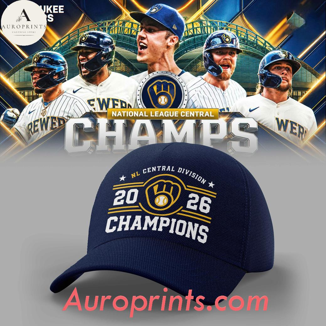 Milwaukee Brewerswaukee Brewers 2026 NL Central Division Champions Baseball Cap