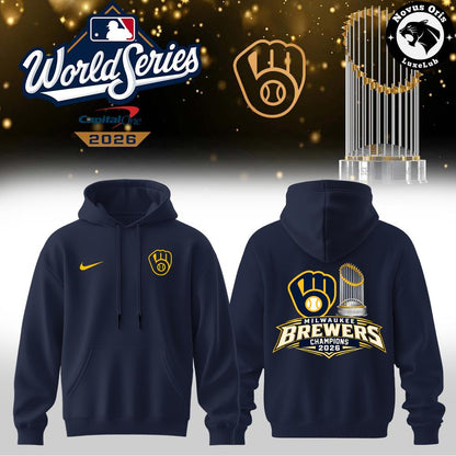 Milwaukee Brewers World Series Champions 2026 Graphic T-Shirt, Hoodie