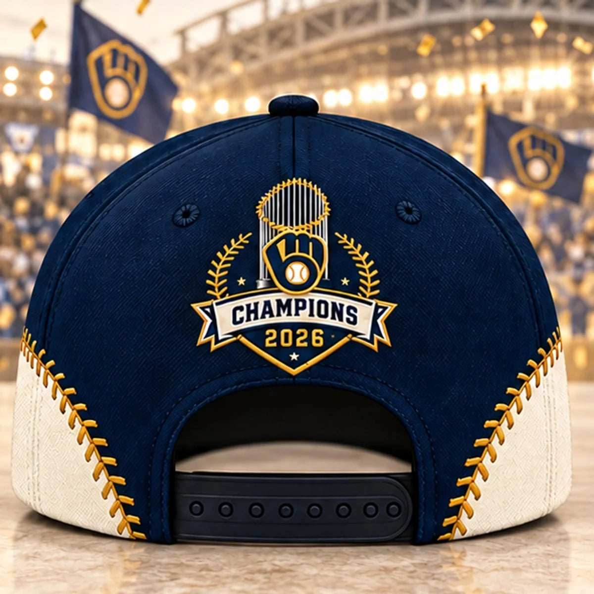 Milwaukee Brewers 2026 World Series Champions Baseball Jacket