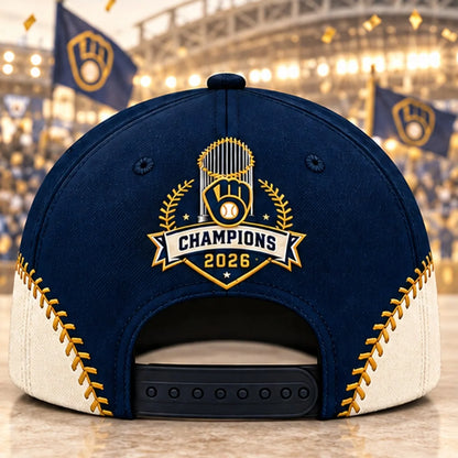 Milwaukee Brewers 2026 World Series Champions Baseball Jacket