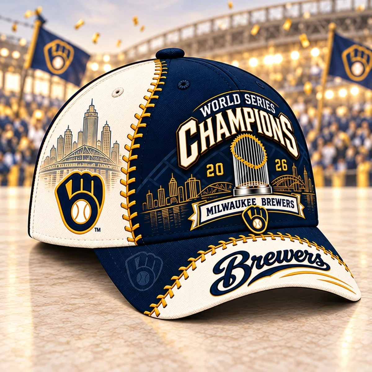 Milwaukee Brewers World Series Champions Baseball Shirt
