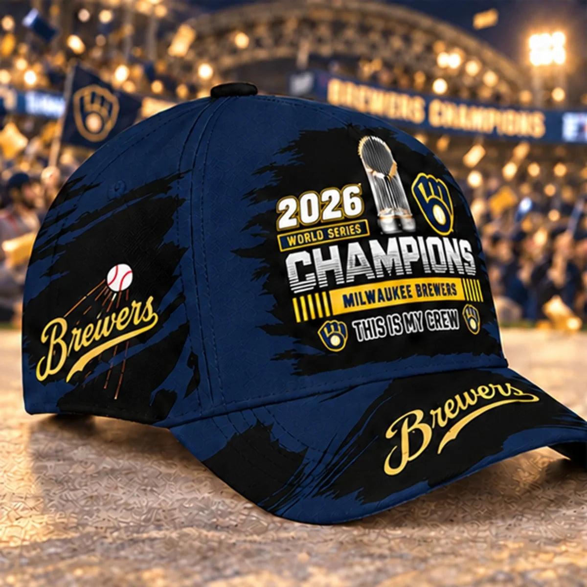 Milwaukee Brewers World Series Champions Bomber Jacket