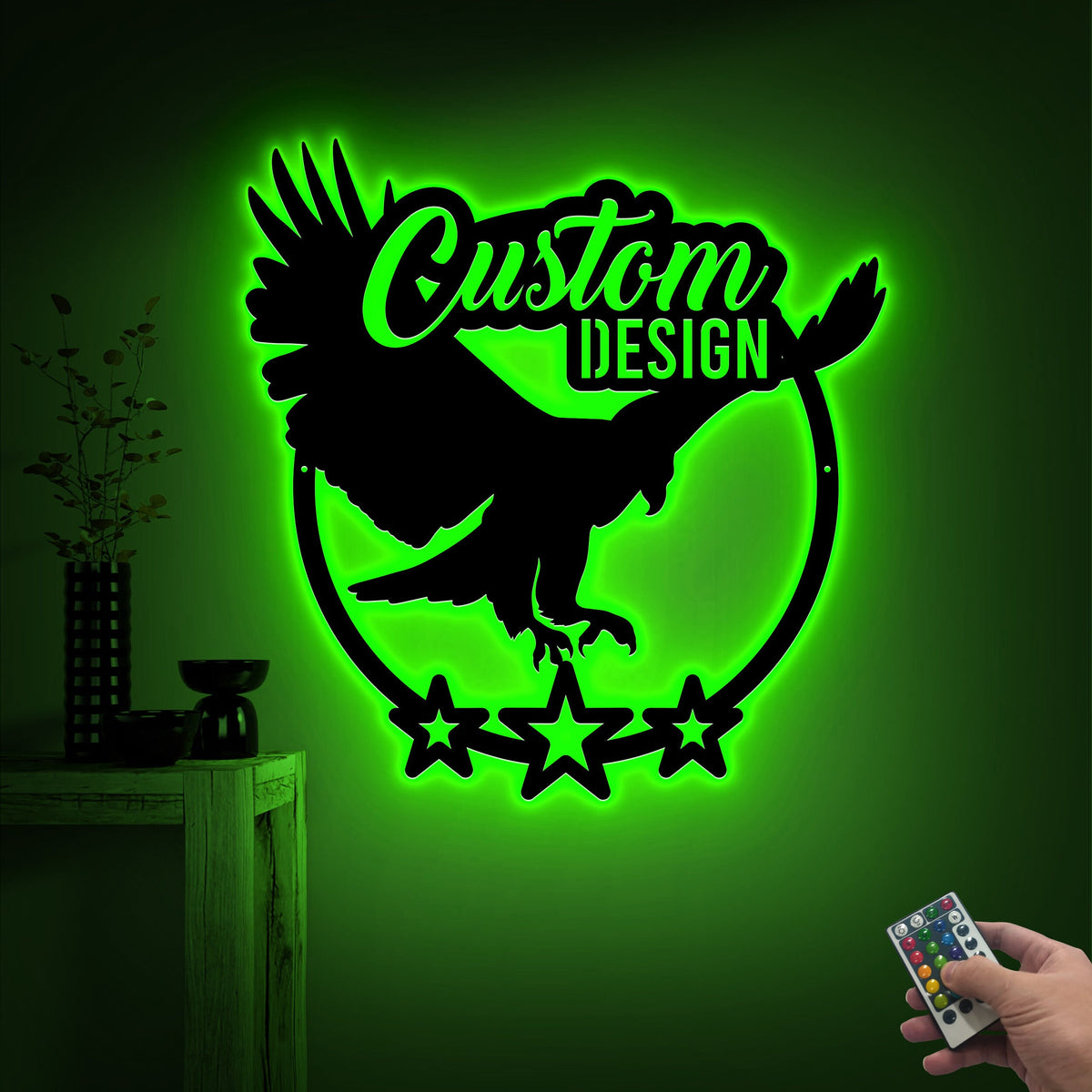 Custom Logo Sign with LED Lights, Metal Logo Sign, Custom Your Text, Personalized Business Sign, Custom Your Own, Housewarming Gift