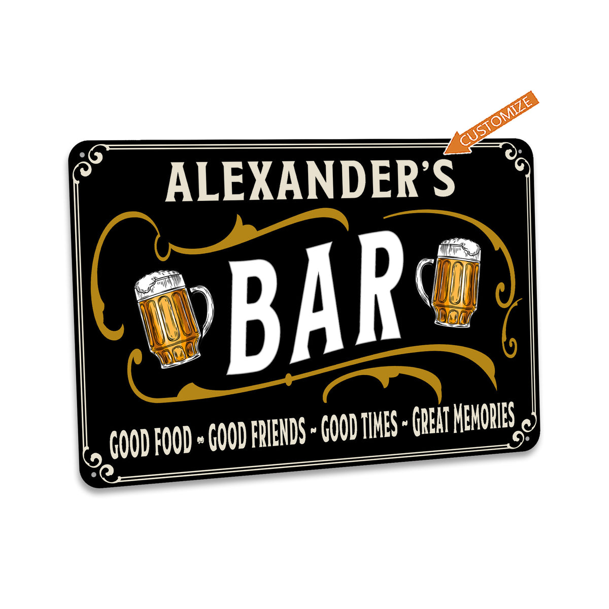 Personalized Home Bar Sign, Rustic Tavern Decor, Bar Gifts, Custom Bar Sign, Beer Lover, Wall Art For Home Bar, Housewarming Gifts