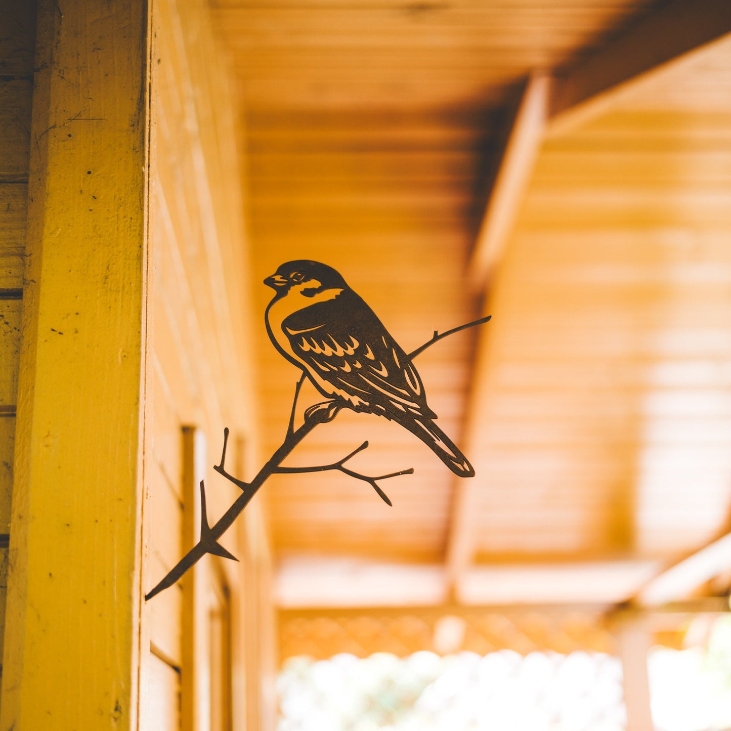 Sparrow Tree Stake | Bird Garden Stake | Rustic Garden Décor | Perfect Gift for Bird Lovers | Nature-Inspired Decor | Gift Idea for Her
