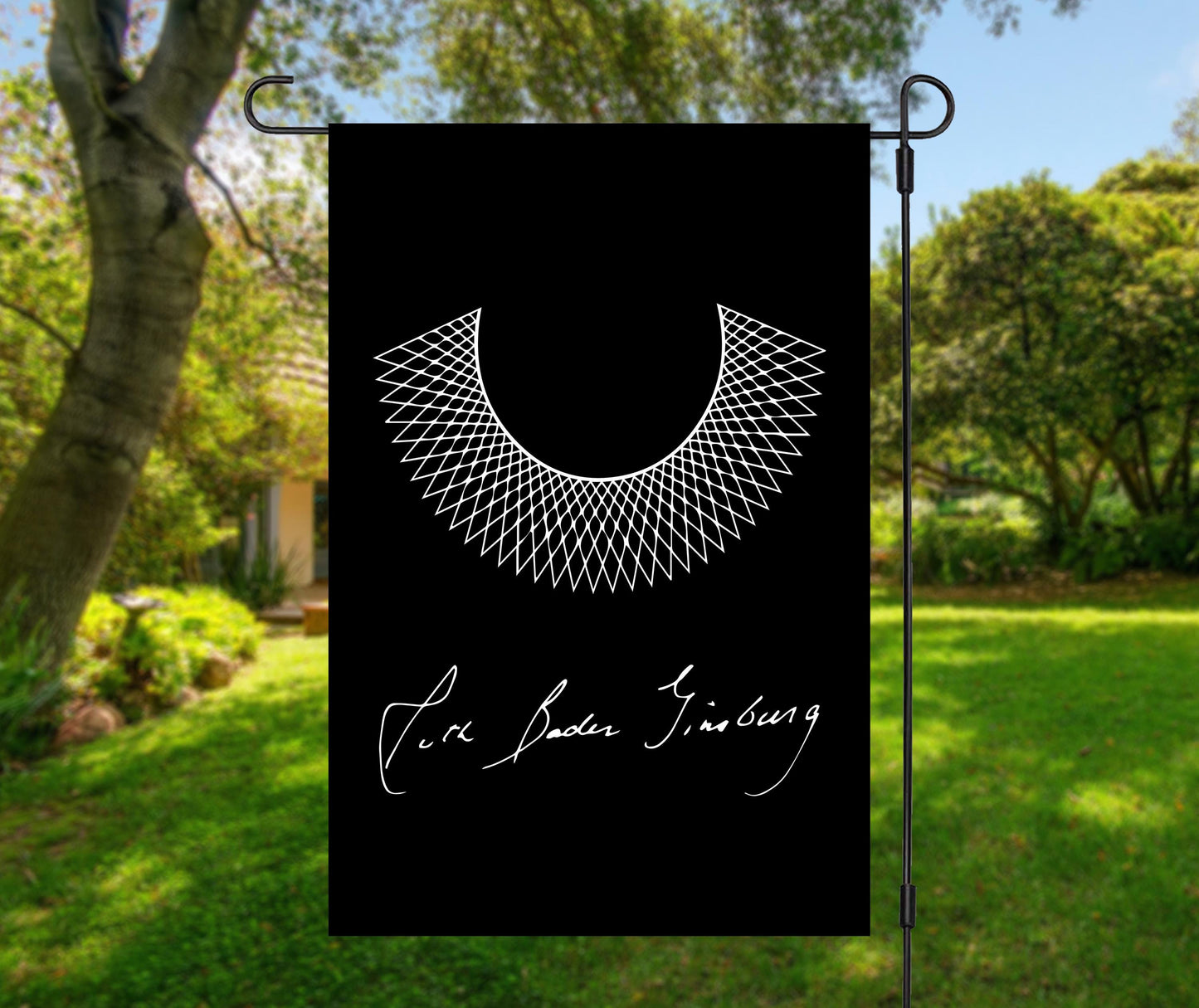 RBG 'I Dissent' Garden Flag- Feminist Inspiration Decor