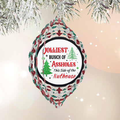 Jolliest Bunch Christmas Wind Spinner