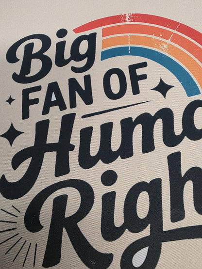 Human Rights Garden Flag, Retro Rainbow, Equality Yard Decor