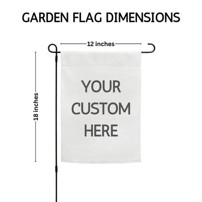 Spring is Here Garden Flag, Easter House Decoration, Bunny Yard Decor Flags, Metal Sign