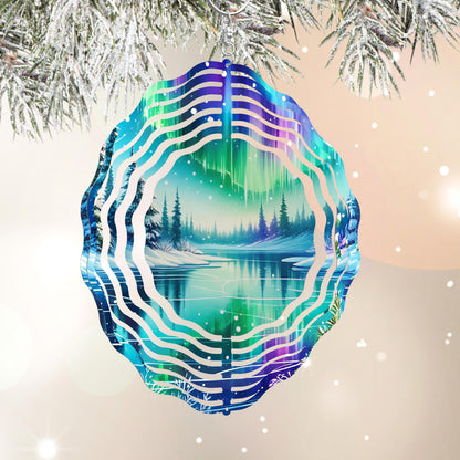 Winter's Lake Wind Spinner
