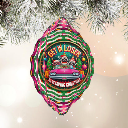 Saving Christmas Wind Spinner