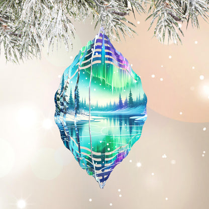 Winter's Lake Wind Spinner