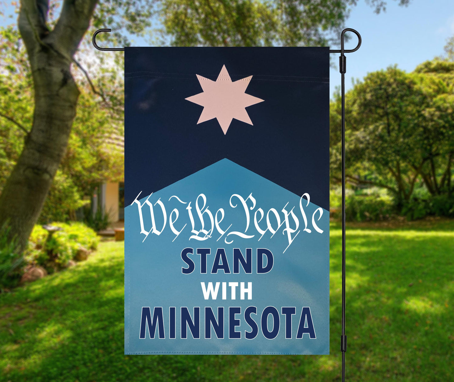 We The People Minnesota Garden Flag- Solidarity, Hope