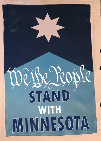 We The People Minnesota Garden Flag- Solidarity, Hope