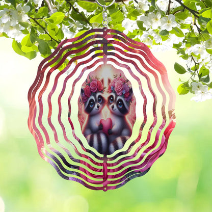 Sweetheart Wind Spinner, Aluminum Sublimation Porch Decor