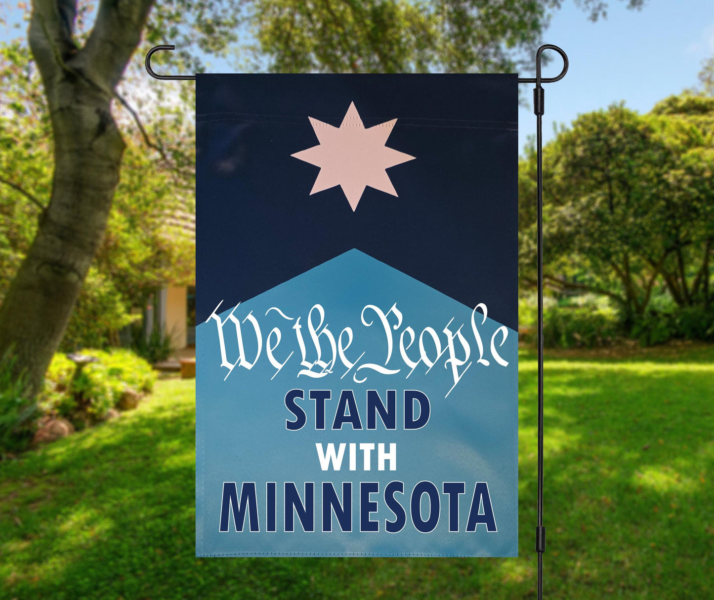 We The People Minnesota Garden Flag- Solidarity, Hope