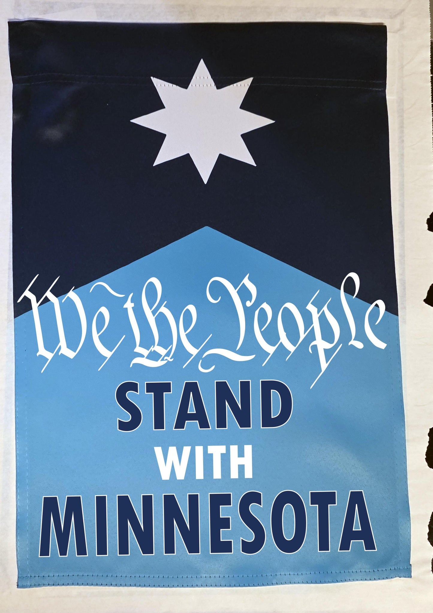 We The People Minnesota Garden Flag- Solidarity, Hope