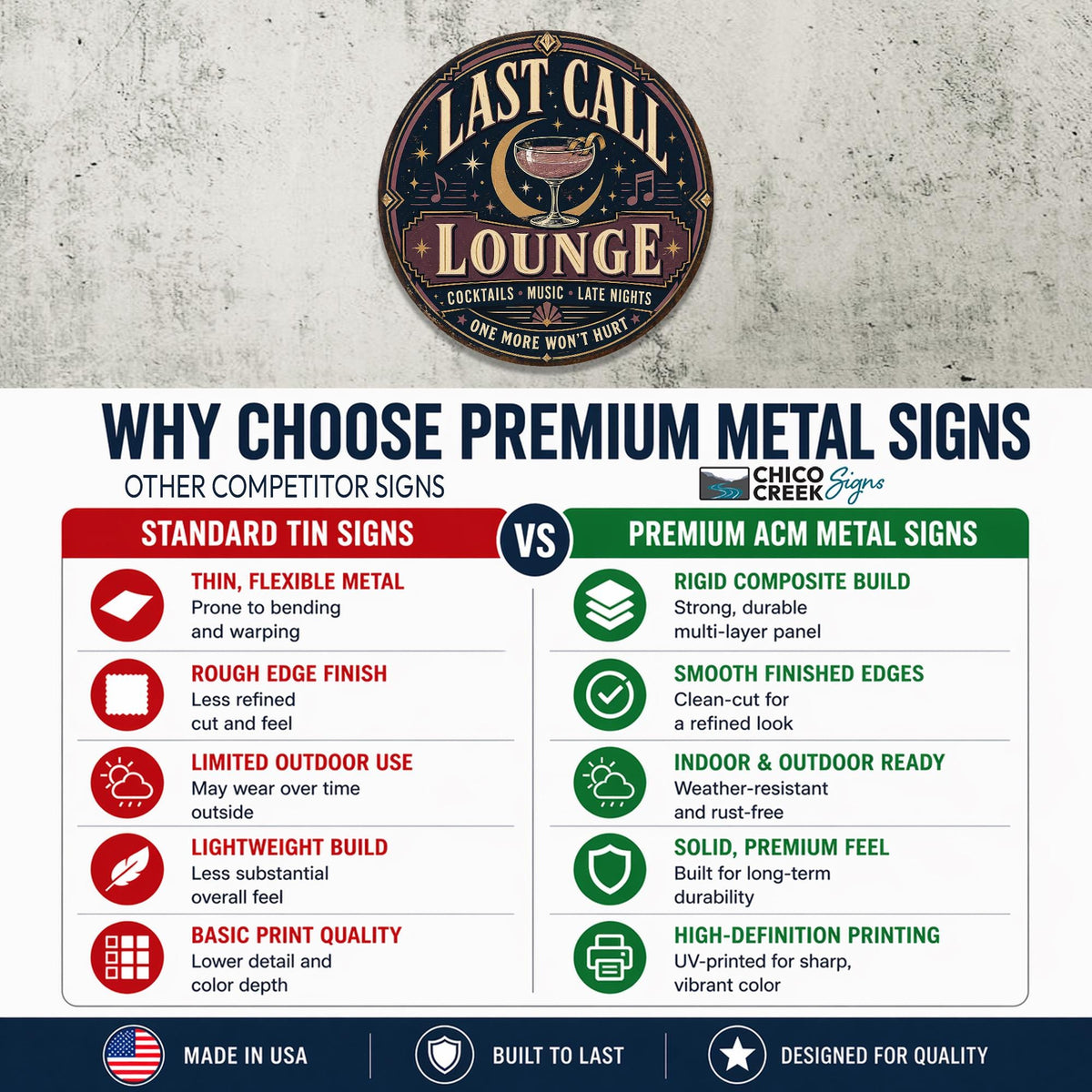 Last Call Lounge Sign, Round Metal Sign, Cocktail Lounge Wall Art, Home Bar Sign, Bar Decor, Pub Decor, Lounge Sign, Bar Wall Decor,Bar Sign