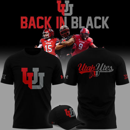 Limited edition T-Shirt Back In Black Utah Utes football