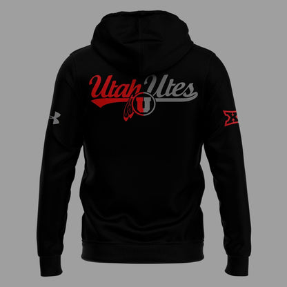 Limited edition Hoodie Back In Black Utah Utes football