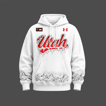 Exclusive 2026 Hoodie Ice Cold WHITE OUT Utah Utes football
