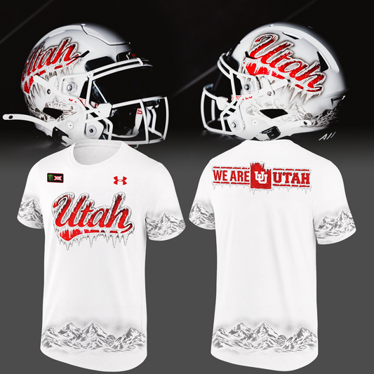 Exclusive T-Shirt Ice Cold WHITE OUT Utah Utes football | dn