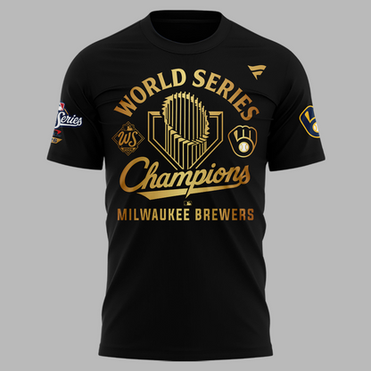 02.Milwaukee Brewers World Series Champions 2026 T-Shirt